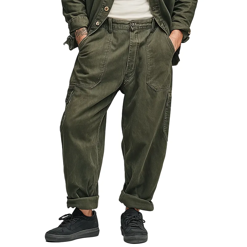 Men's Vintage Washed Distressed Jeans MTA2299I2P sold by Manly