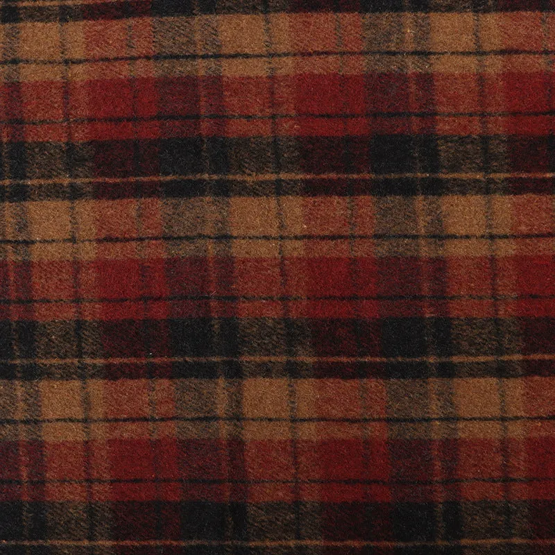 Men's Retro Casual Plaid Print Lapel Zipper Jacket MTA2406I1TO sold by Manly product image thumbnail 3