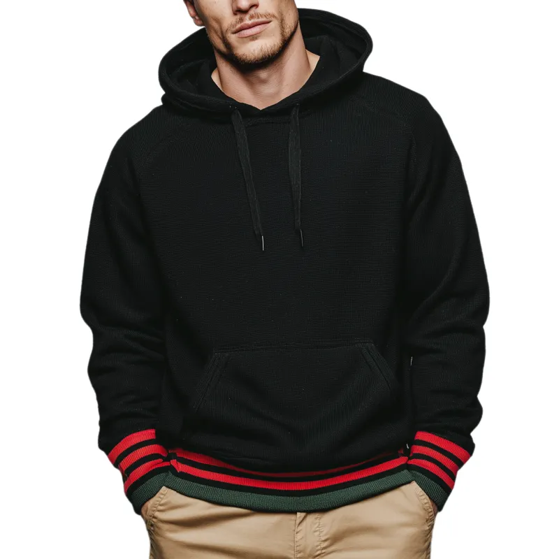 Men's Classic Casual Cotton Blend Loose Hoodie MTA3023I4K sold by Manly