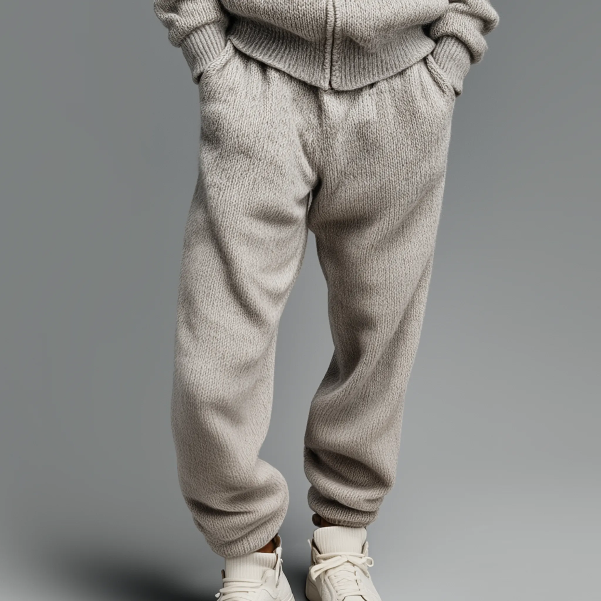 Men's Classic Casual Elastic Waist Knit Trousers MTA1555J5K sold by Manly product image thumbnail 2