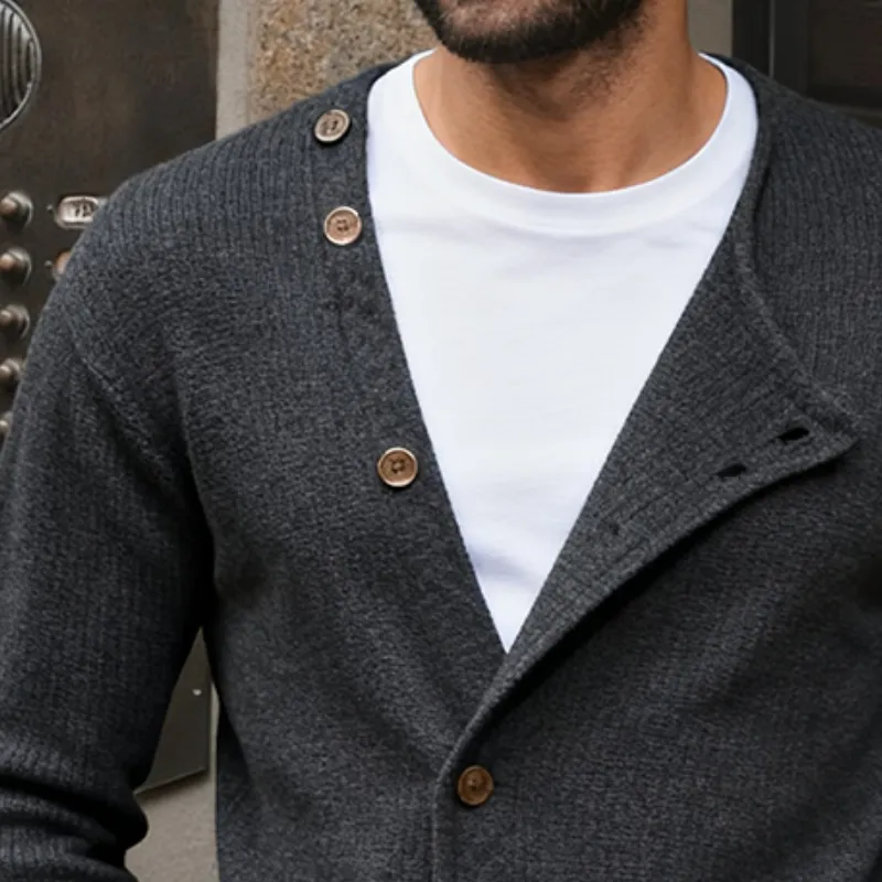 Men's Vintage Casual Knitted Sweater Button Cardigan MTA1670J6TO sold by Manly product image thumbnail 3