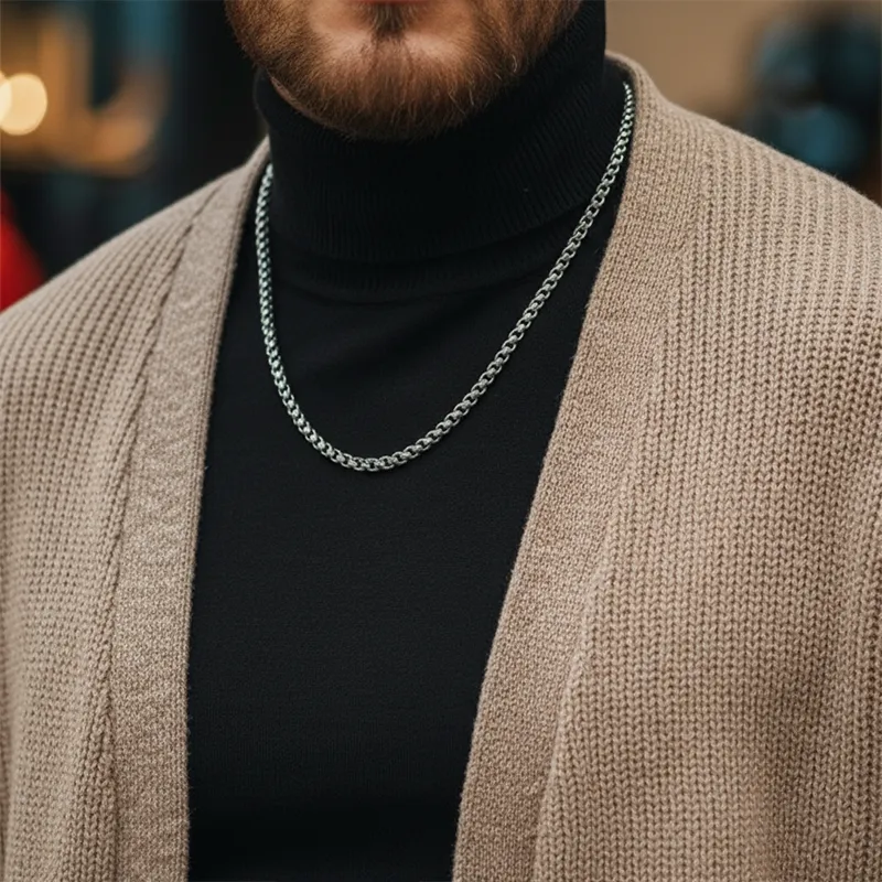 Men's Winter Simple Button Closure Cotton Knit Cardigan MTA1776J7P sold by Manly product image thumbnail 5