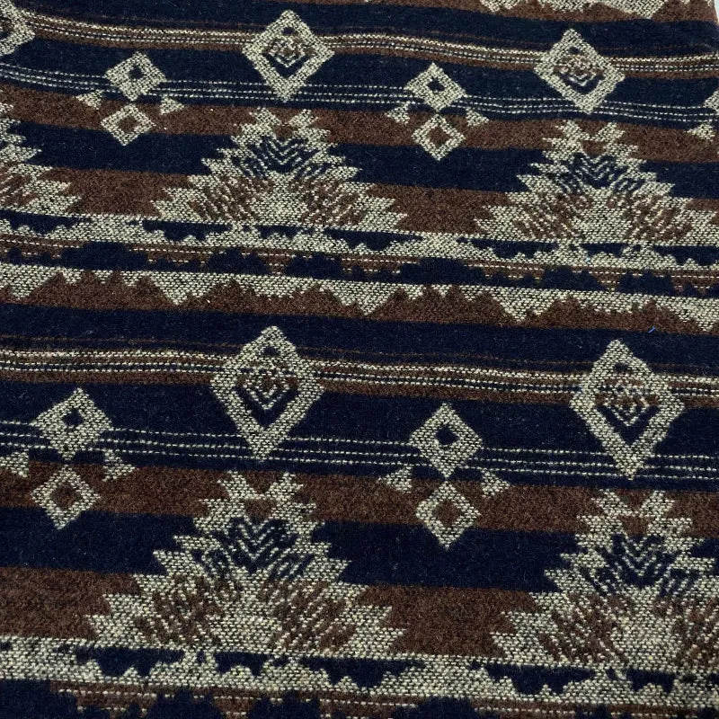 Men's Retro Casual Ethnic Style Geometric Stitching Stand Collar Jacket MTA1708J8TO sold by Manly product image thumbnail 4