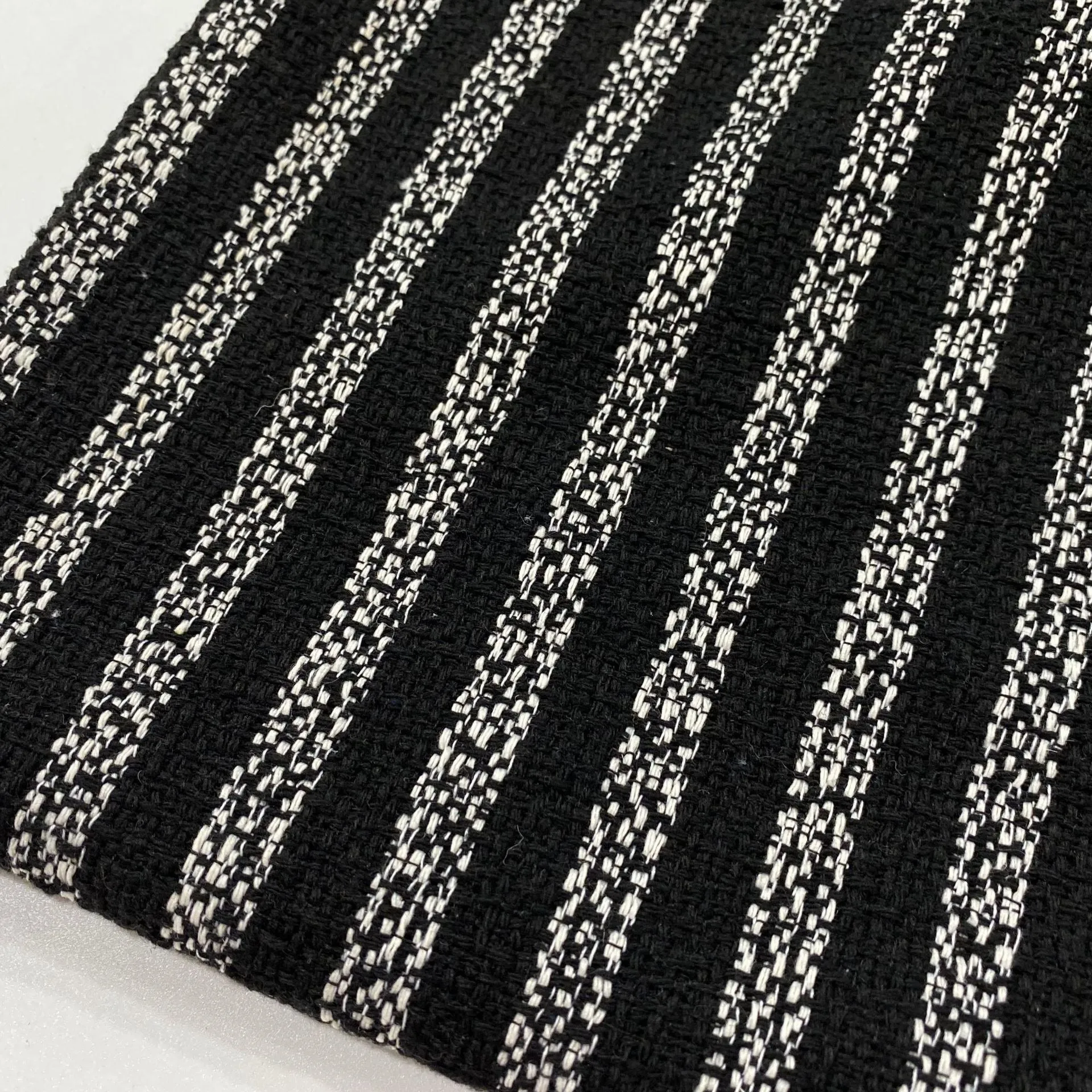 Men's Vintage Striped Tweed Lapel Mid-Length Coat MTA2448J3X sold by Manly product image thumbnail 4