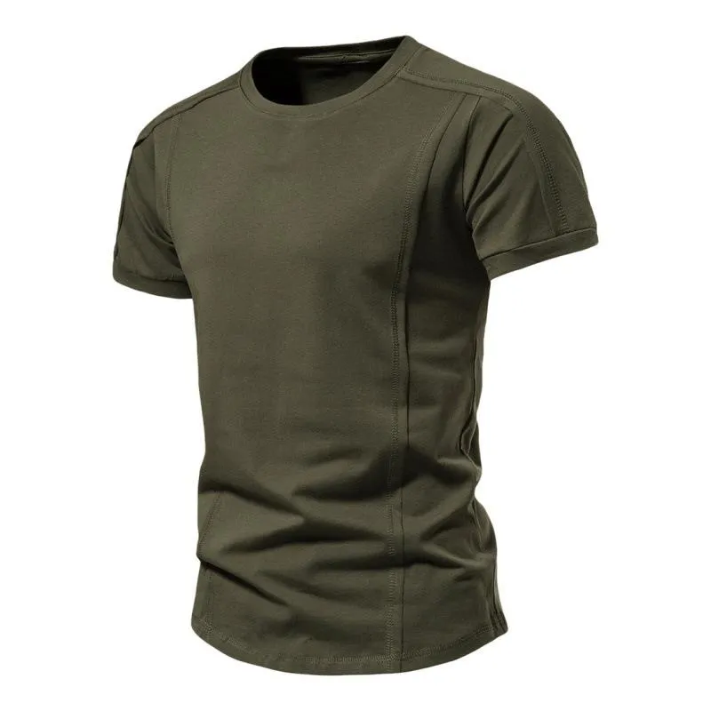 Men's Solid Round Neck Short Sleeve T-shirt 43330950Z sold by Manly product image thumbnail 2