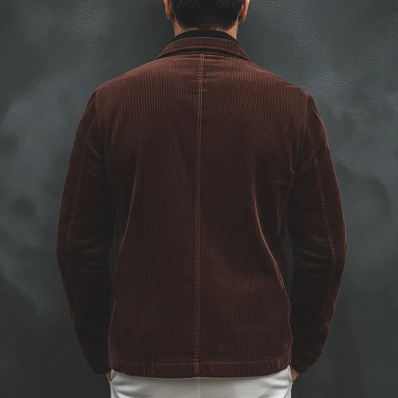 Men's Vintage Corduroy Button-Up Jacket MTA2816J8U sold by Manly product image thumbnail 5
