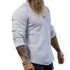 Men's Retro Casual Solid Color Ripped Round Neck Long Sleeve Sweater 48129043TO sold by Manly