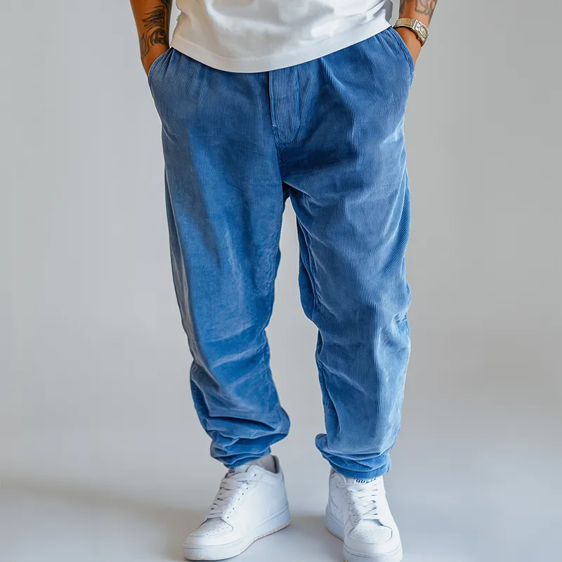 Men's Retro Casual Corduroy Pants MTA3036J3TO sold by Manly product image thumbnail 2