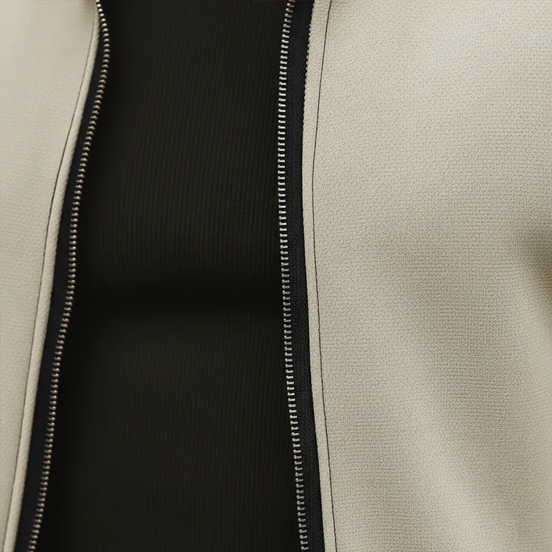 Men's Simple Slim Fit Fleece Thin Jacket MTA3058J6P sold by Manly product image thumbnail 5