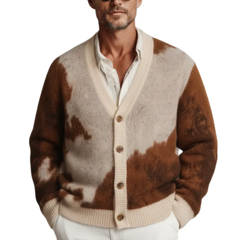 Men's Classic Casual Button-down Cardigan MTA0544K3K sold by Manly
