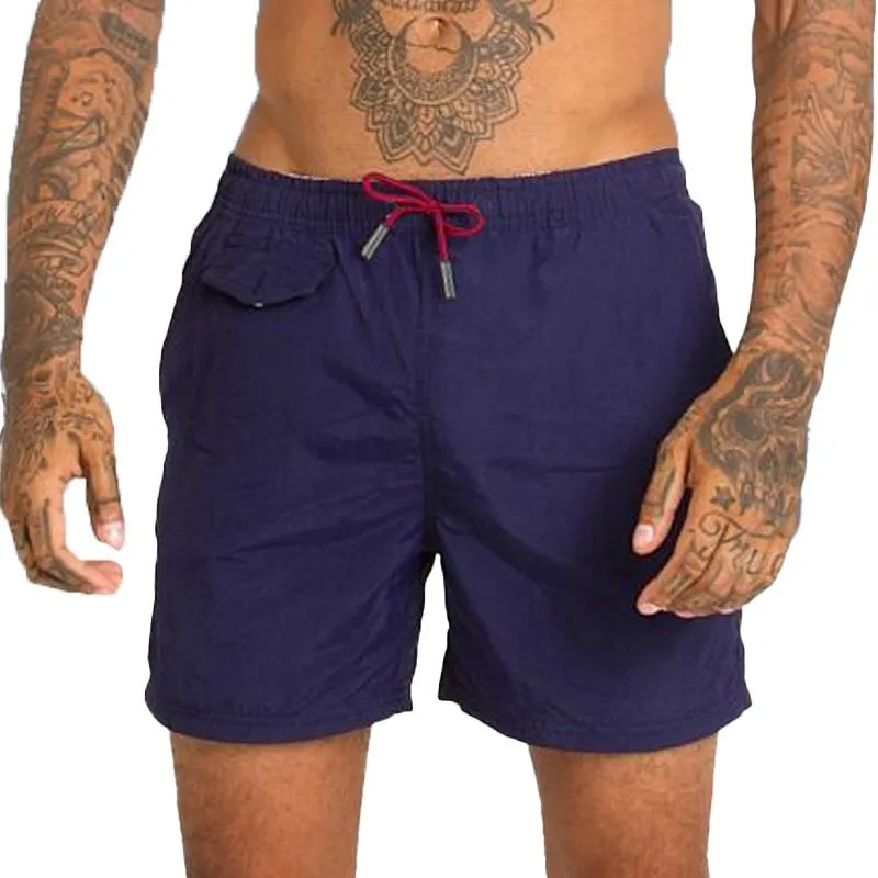 Men's Solid Color Waterproof Sports Quick Dry Shorts 36346846Y sold by Manly