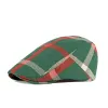 Men's British Style Classic Vintage Plaid Thin Hat 36841786X sold by Manly