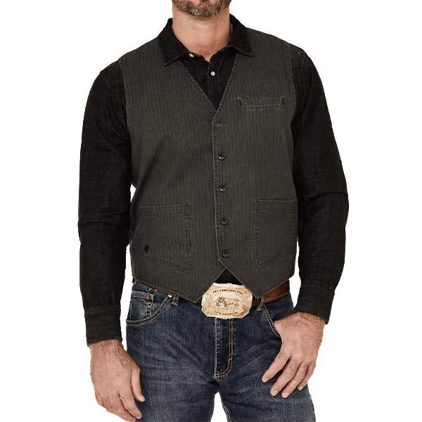 Men's Striped Vest WD65 sold by Manly