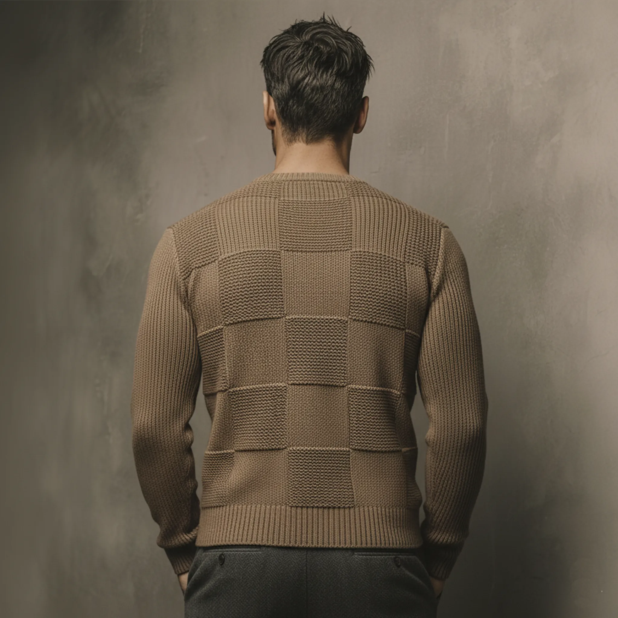 Men's Classic Casual Henry Slim Fit Sweater MTA1494K1K sold by Manly product image thumbnail 4