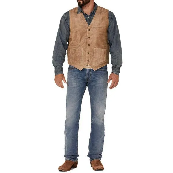 MEN'S VINTAGE V-NECK VEST WD55 sold by Manly product image thumbnail 4