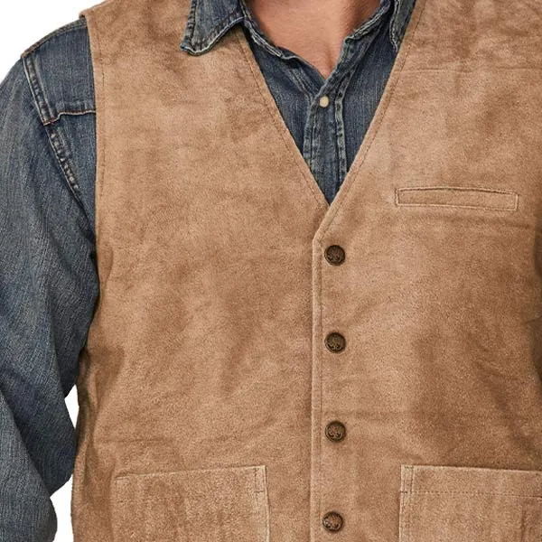 MEN'S VINTAGE V-NECK VEST WD55 sold by Manly product image thumbnail 2
