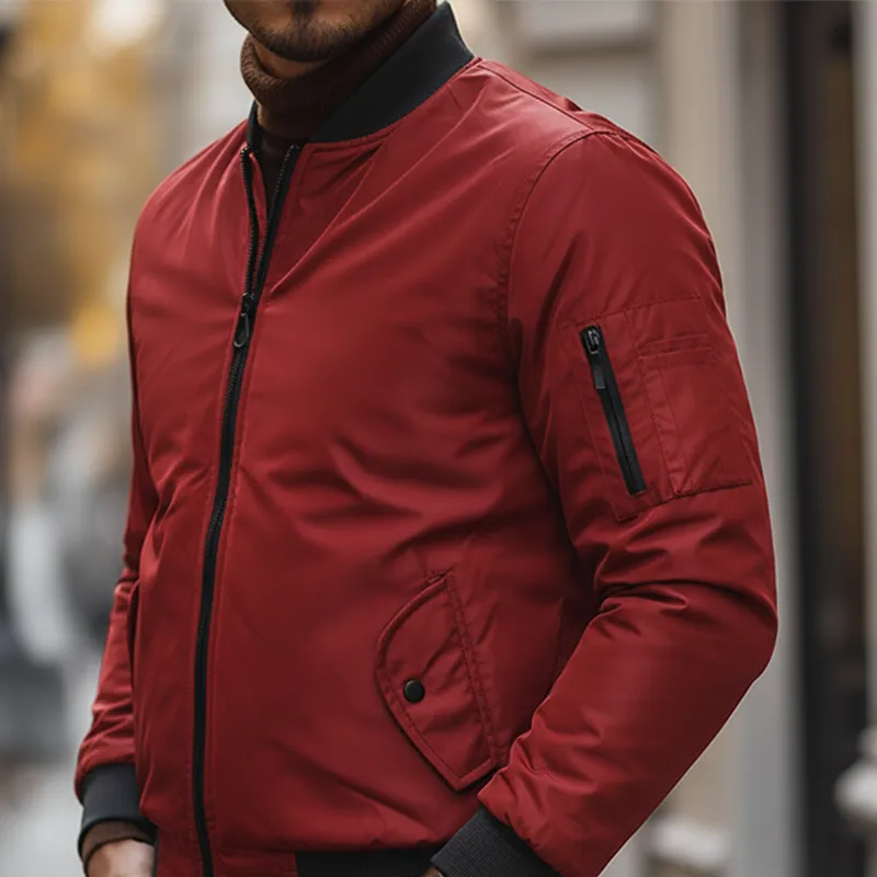 Men's Retro Cotton Blend Multi-Pocket Work Jacket MTA1981K1P sold by Manly product image thumbnail 4