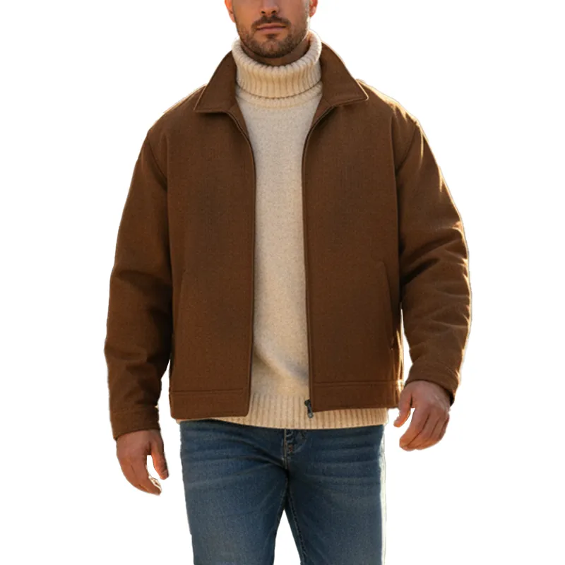 Men's Winter Retro Corduroy Zip-Up Jacket MTA2089K0P sold by Manly