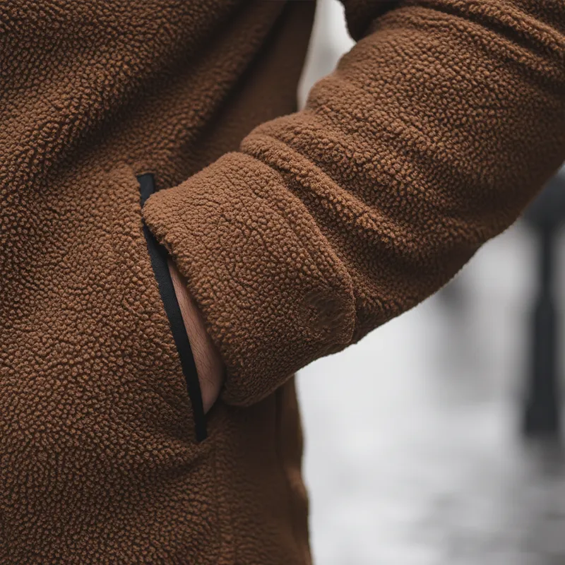 Men's Winter Retro Fleece Warm Button Jacket MTA2761K8P sold by Manly product image thumbnail 5