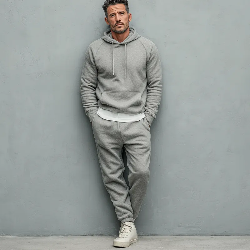 Men's Cotton Blend Athletic Loose Hoodie MTA2926K5X sold by Manly product image thumbnail 3