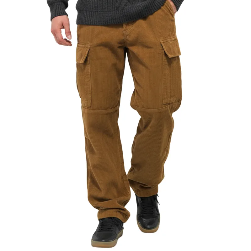 Men's Classic Corduroy Straight-leg Multi-pocket Casual Pants MTA2997K5U sold by Manly