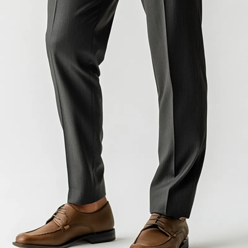 Men's Casual Blended Fabric Suit Pants MTA2663K0X sold by Manly product image thumbnail 3