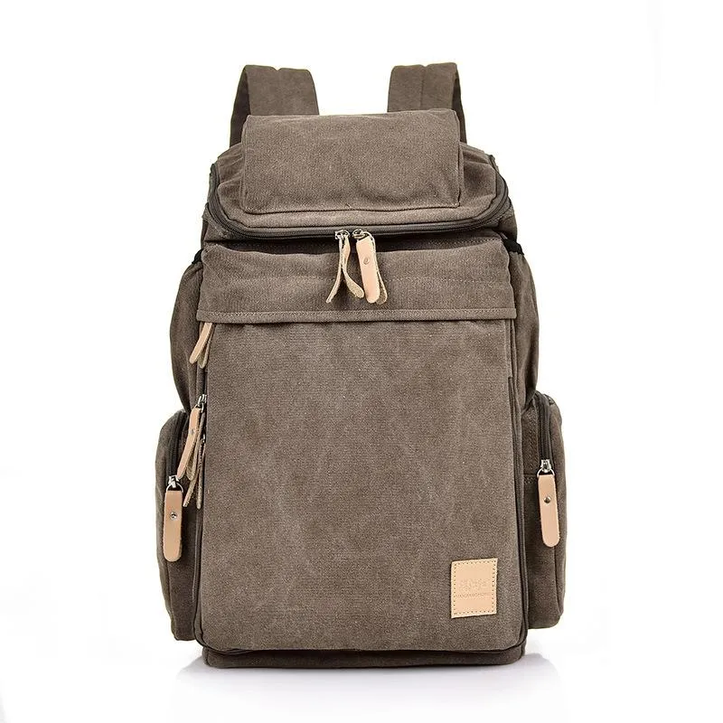Men's Canvas Backpacks 63823344Q sold by Manly product image thumbnail 4