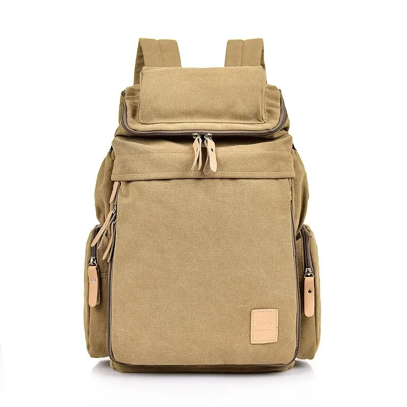 Men's Canvas Backpacks 63823344Q sold by Manly