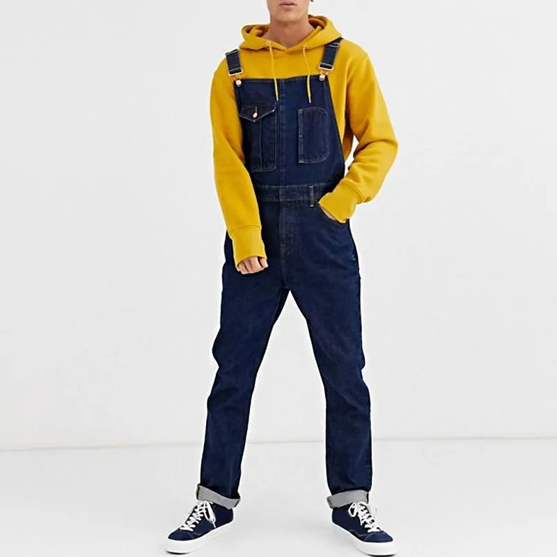 Men's Vintage Multi-Pocket Denim Overalls 88942737Y sold by Manly product image thumbnail 2