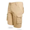 Men's Casual Summer Camouflage Multi-pocket Cargo Shorts 90115770M sold by Manly