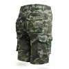 Men's Casual Summer Camouflage Multi-pocket Cargo Shorts 90115770M sold by Manly