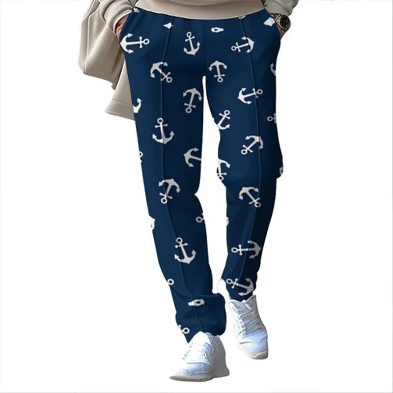 Men's Printed Loose Sports Casual Pants 10155736X sold by Manly product image thumbnail 3