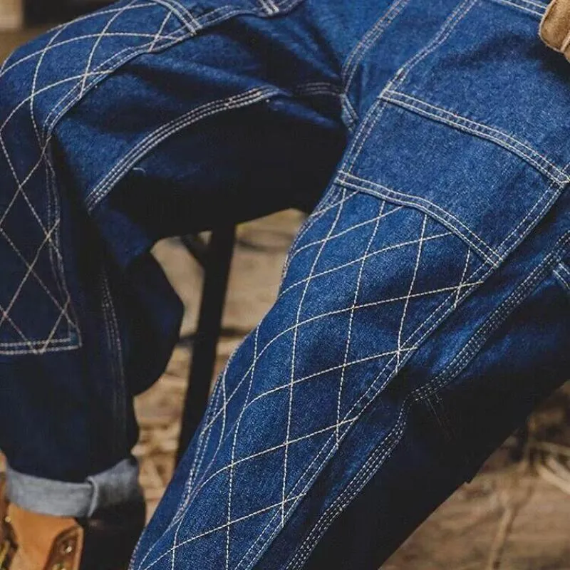 Men's Vintage Loose Straight Cargo Jeans 83708196M sold by Manly product image thumbnail 5