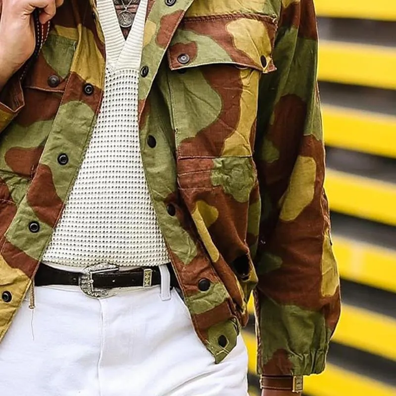 Men's Camouflage Multi-Pocket Lapel Jacket 83905922X sold by Manly product image thumbnail 2