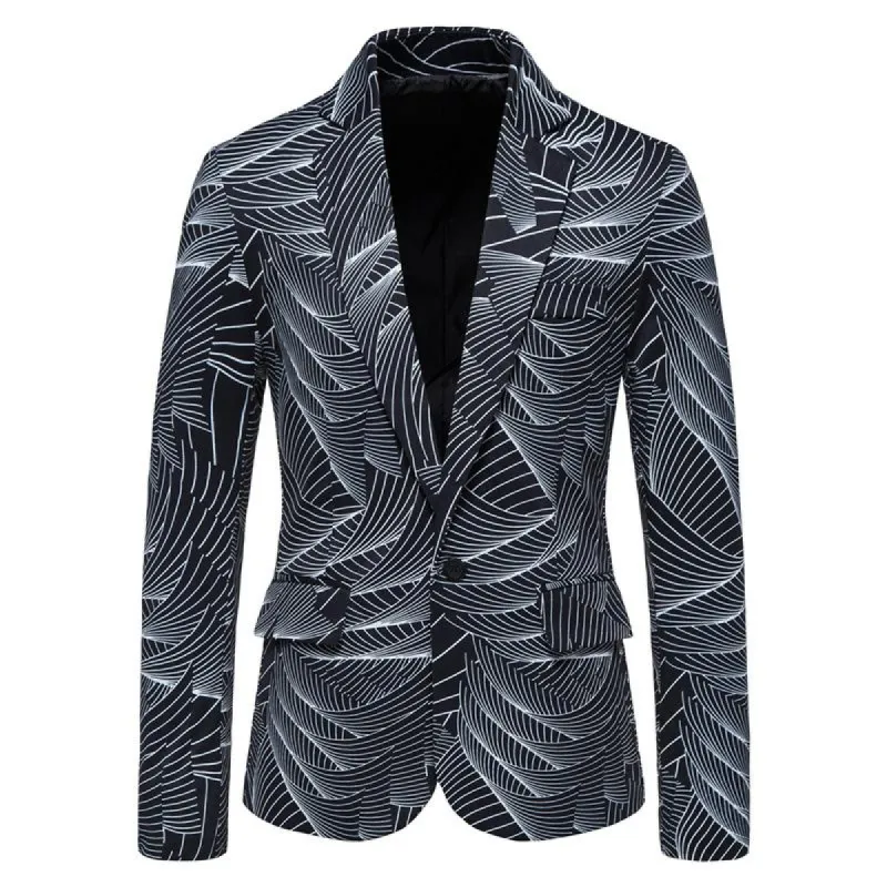 Men's Printed Multi-Pocket Blazer 17967733X sold by Manly