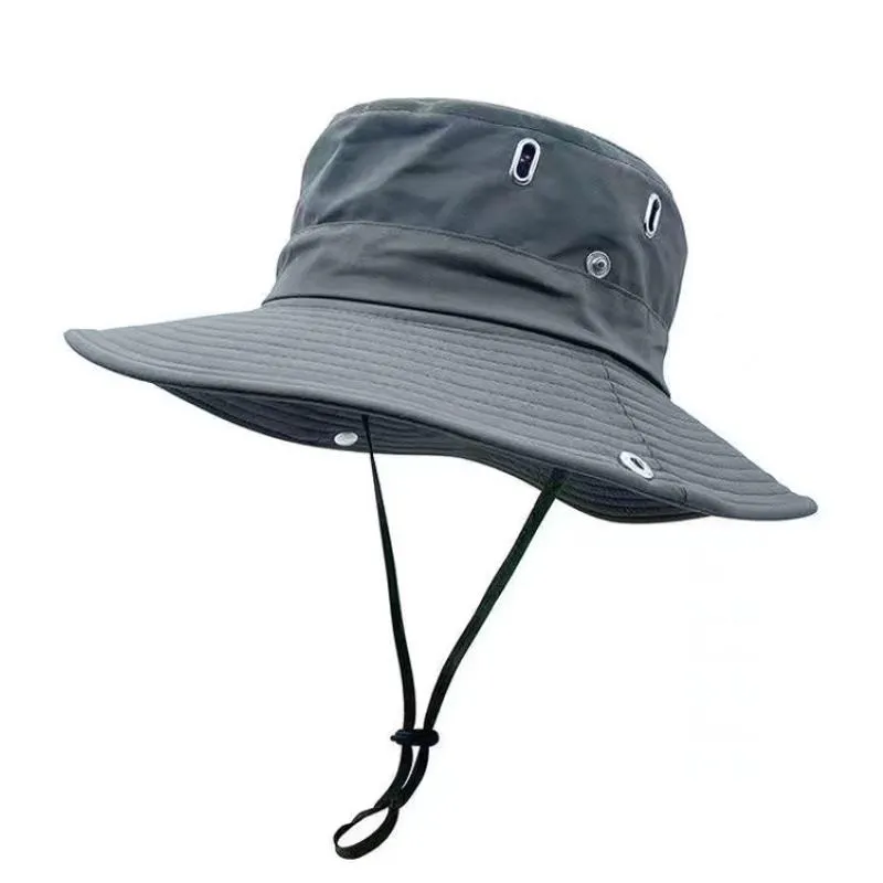 Men's Outdoor Sun Protection Breathable Adjustable Fisherman's hat 87685985Z sold by Manly