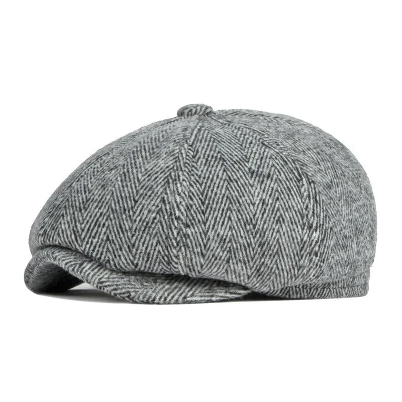 Men's British Vintage Wool Warm Earmuff Beret 36085431M sold by Manly product image thumbnail 2