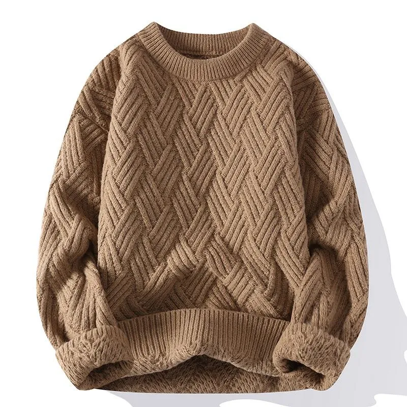 Men's Casual Twist Pullover Knitwear 94977763M sold by Manly