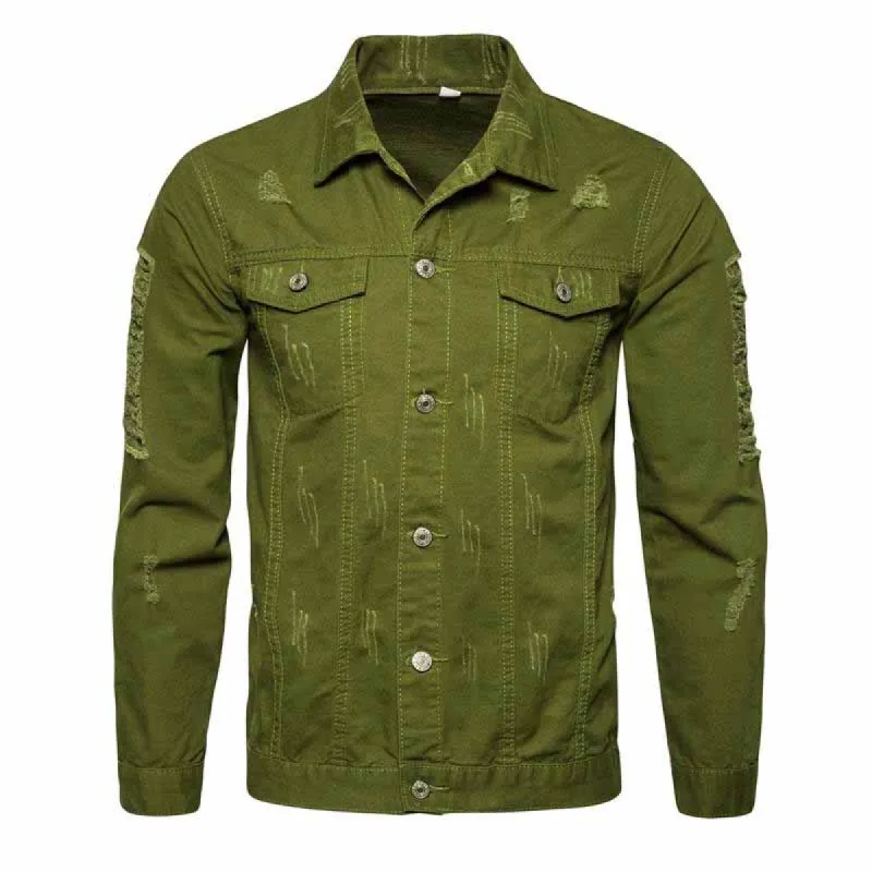 Men's Denim Single Breasted Jacket 54514740X sold by Manly