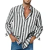 Men's Resort Stripe Short Sleeve Shirt 52193542X sold by Manly