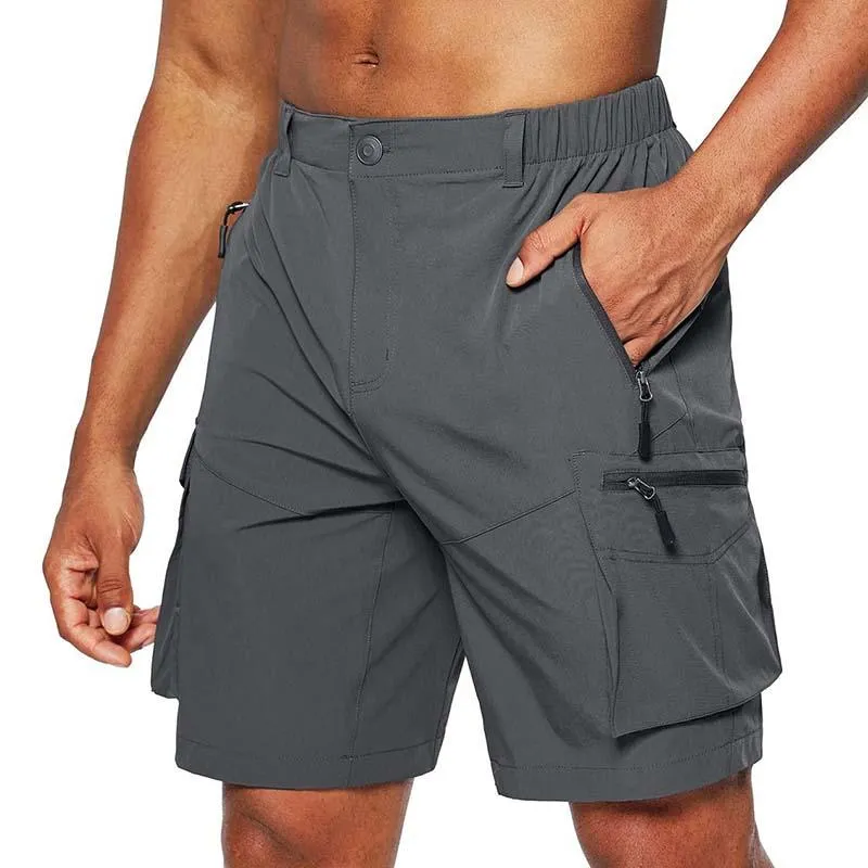 Men's Casual Multi-pocket Quick Dry Shorts 24086685M sold by Manly product image thumbnail 4