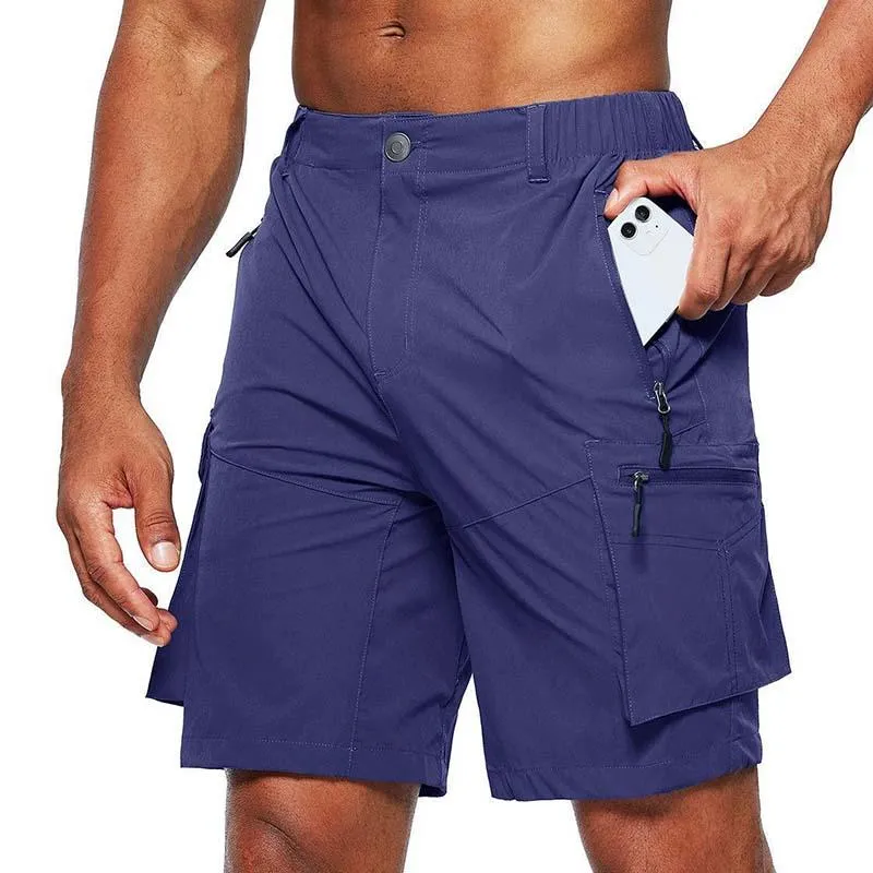 Men's Casual Multi-pocket Quick Dry Shorts 24086685M sold by Manly product image thumbnail 3