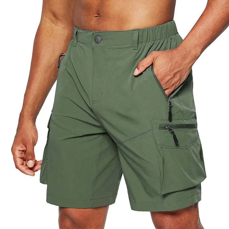 Men's Casual Multi-pocket Quick Dry Shorts 24086685M sold by Manly