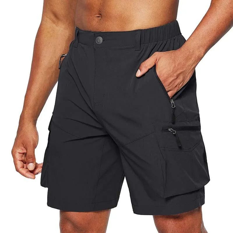 Men's Casual Multi-pocket Quick Dry Shorts 24086685M sold by Manly product image thumbnail 2