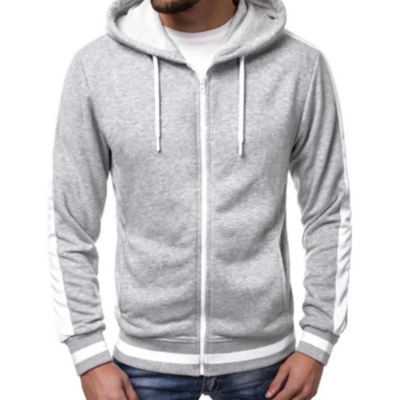Men's Casual Zipper Hoodie Jacket 94332526M sold by Manly product image thumbnail 5