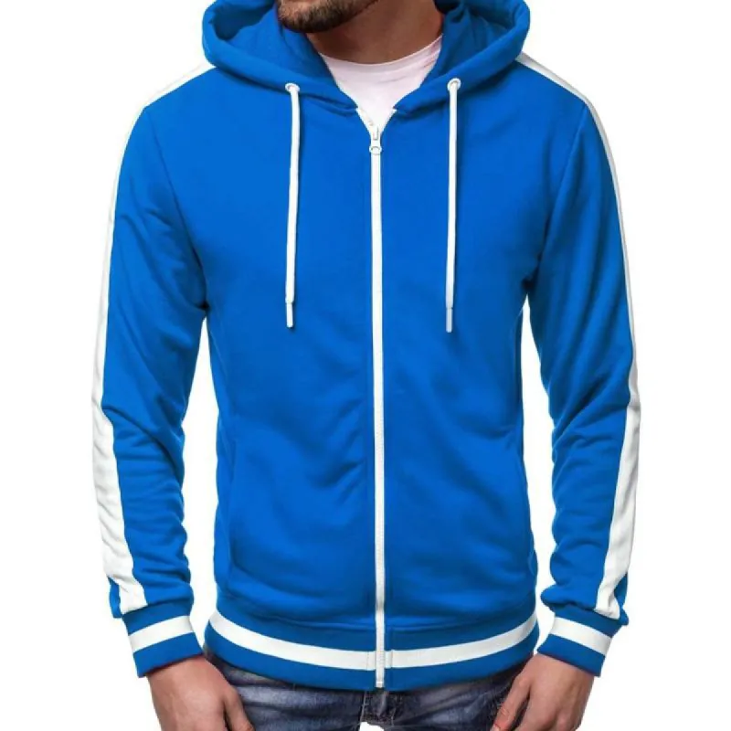 Men's Casual Zipper Hoodie Jacket 94332526M sold by Manly