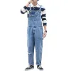 Men's Vintage Loose Multi-Pocket Denim Overalls 65441381Y sold by Manly