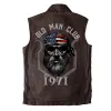 MEN'S 1971 OLD MAN CLUB VINTAGE DOUBLE COLLAR VEST sold by Manly