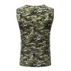 Men's Casual Round Neck Slim Fit Camouflage Sports Tank Top 77705629M sold by Manly