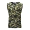 Men's Casual Round Neck Slim Fit Camouflage Sports Tank Top 77705629M sold by Manly